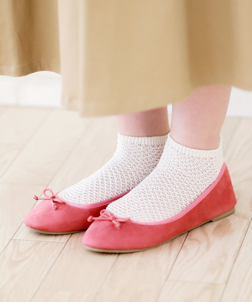 menue(メヌエ)の「フラット ラウンドトゥ バレエシューズ(バレエシューズ・レディース・シルバー/ブラック系その他/イエロー/レッド/ドット/ライトグレー/コーラルピンク/ホワイト/ブラック/レオパード/その他/ラベンダー/ピンクベージュ/ブルー/グレイッシュベージュ/チェック/ブラック系その他2/パープル系その他/オレンジ系その他/ダークブラウン/その他1/グレイッシュブルー/ダークグリーン/アニマル/その他2・22.0cm/23.0cm/25.0cm/22.5cm/24.0cm/25.5cm/26.0cm/23.5cm/21.5cm/24.5cm/26.5cm/27.0cm)」の16枚目の写真