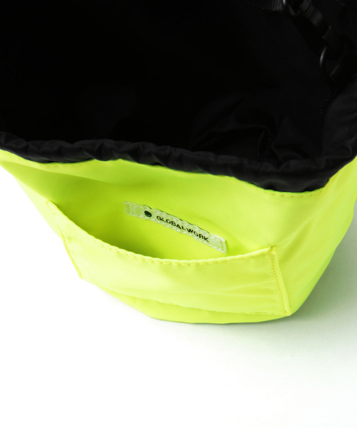 GLOBAL WORK（グローバルワーク）の「ツイルリバーシブルキンチャク/830760（ショルダーバッグ・メンズ・オレンジ/ターコイズブルー/イエロー・FREE）」の14枚目の写真