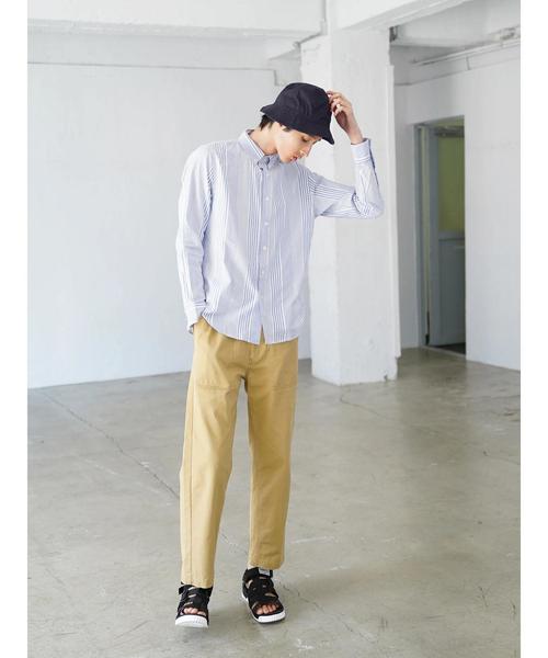 CRAFT STANDARD BOUTIQUE（クラフトスタンダードブティック）の「イージー ベイカーパンツ ☆○（チノパンツ・メンズ・ベージュ/ネイビー/カーキ・M/L）」の22枚目の写真