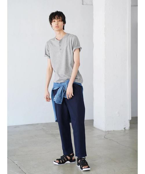 CRAFT STANDARD BOUTIQUE（クラフトスタンダードブティック）の「イージー ベイカーパンツ ☆○（チノパンツ・メンズ・ベージュ/ネイビー/カーキ・M/L）」の19枚目の写真