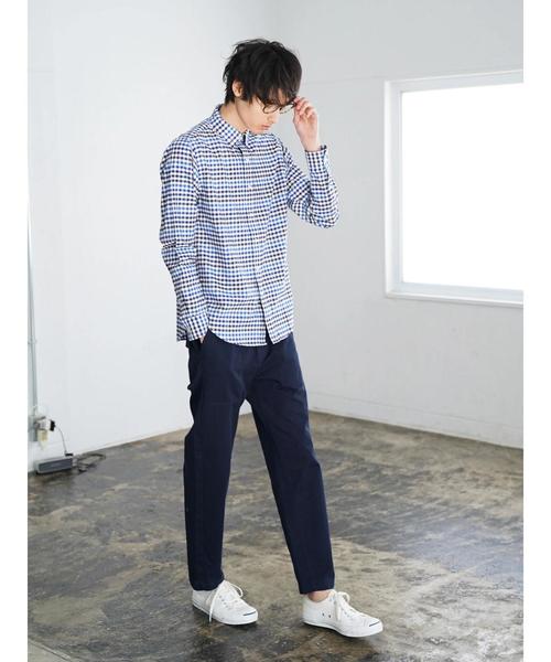 CRAFT STANDARD BOUTIQUE（クラフトスタンダードブティック）の「イージー ベイカーパンツ ☆○（チノパンツ・メンズ・ベージュ/ネイビー/カーキ・M/L）」の16枚目の写真