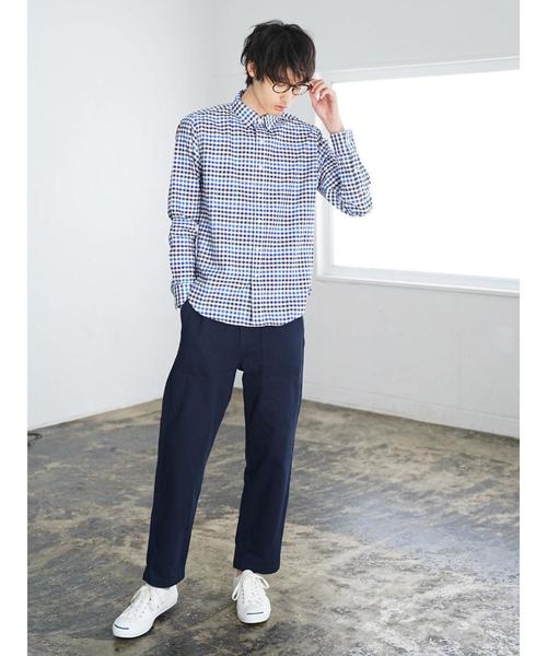 CRAFT STANDARD BOUTIQUE（クラフトスタンダードブティック）の「イージー ベイカーパンツ ☆○（チノパンツ・メンズ・ベージュ/ネイビー/カーキ・M/L）」の15枚目の写真