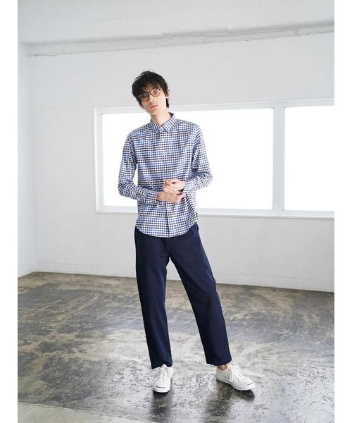 CRAFT STANDARD BOUTIQUE（クラフトスタンダードブティック）の「イージー ベイカーパンツ ☆○（チノパンツ・メンズ・ベージュ/ネイビー/カーキ・M/L）」の13枚目の写真