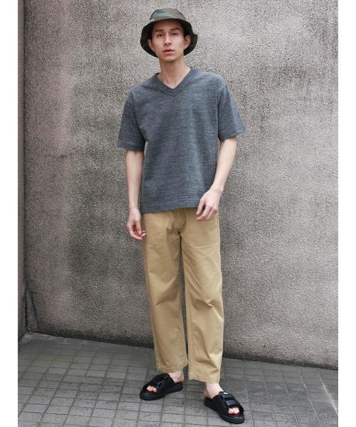 CRAFT STANDARD BOUTIQUE（クラフトスタンダードブティック）の「イージー ベイカーパンツ ☆○（チノパンツ・メンズ・ベージュ/ネイビー/カーキ・M/L）」の9枚目の写真