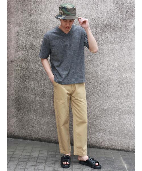 CRAFT STANDARD BOUTIQUE（クラフトスタンダードブティック）の「イージー ベイカーパンツ ☆○（チノパンツ・メンズ・ベージュ/ネイビー/カーキ・M/L）」の8枚目の写真