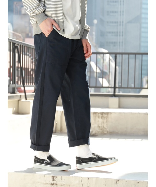 CRAFT STANDARD BOUTIQUE（クラフトスタンダードブティック）の「イージー ベイカーパンツ ☆○（チノパンツ・メンズ・ベージュ/ネイビー/カーキ・M/L）」の3枚目の写真