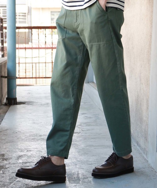 CRAFT STANDARD BOUTIQUE（クラフトスタンダードブティック）の「イージー ベイカーパンツ ☆○（チノパンツ・メンズ・ベージュ/ネイビー/カーキ・M/L）」の2枚目の写真