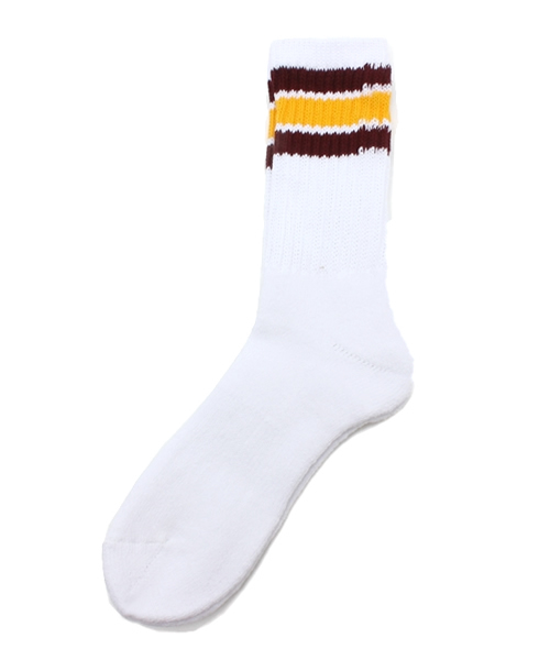 Healthknit(ヘルスニット)の「WEGO/配色ラインソックス(ソックス/靴下・メンズ・その他1・FREE)」の2枚目の写真