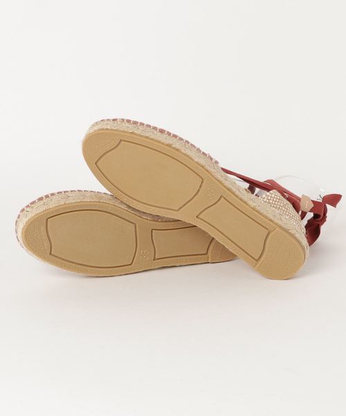 Abahouse Devinette（ドゥヴィネット）の「Castanier　レースアップサンダル（サンダル・レディース・ピンク/ネイビー・36/37/38）」の4枚目の写真