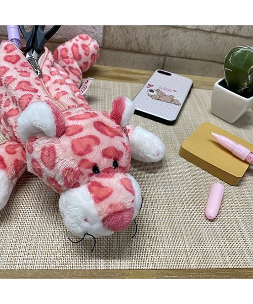 nici(ニキ)の「NICI/フィギュアポーチ レパード ピンク(おもちゃ・レディース・ピンク・ONE SIZE)」の6枚目の写真