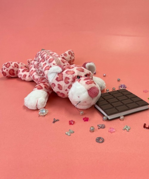 NICI/フィギュアポーチ レパード ピンク（おもちゃ）｜nici（ニキ）の