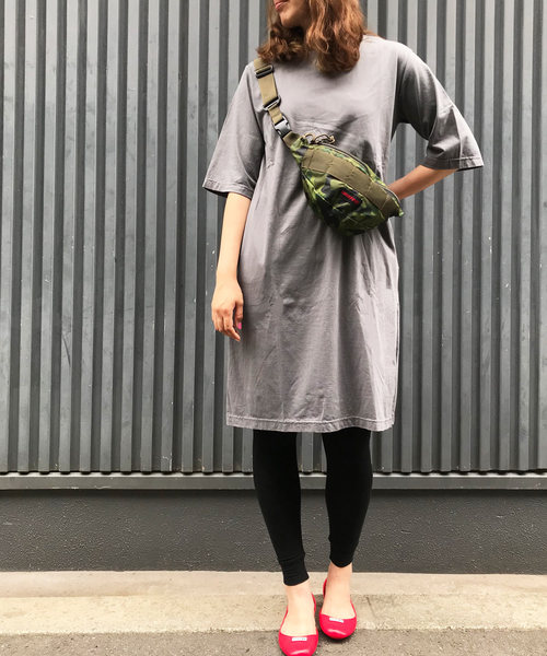 Born（ボーン）の「Born Wide Sleeve One-piece/ボーン ワイド スリーブ ワンピース（ワンピース・レディース・オフホワイト/サックスブルー/ブラウン系その他/ダークグレー・FREE）」の11枚目の写真