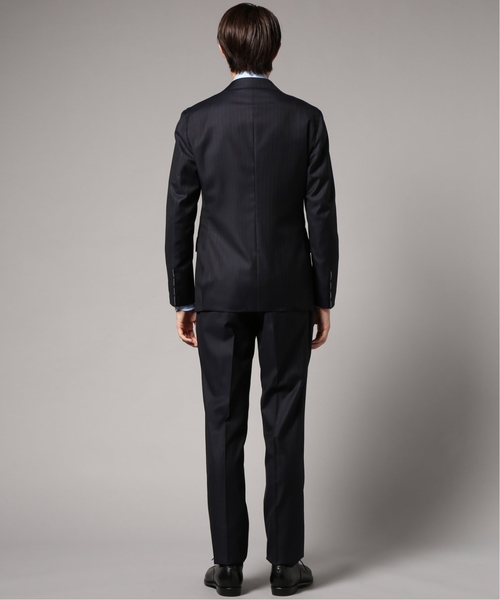 EDIFICE エディフィス ピンストライプ スーツ ロロピアーナ 46