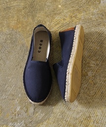 coen | キャンバスフラットエスパドリーユ(サンダル)