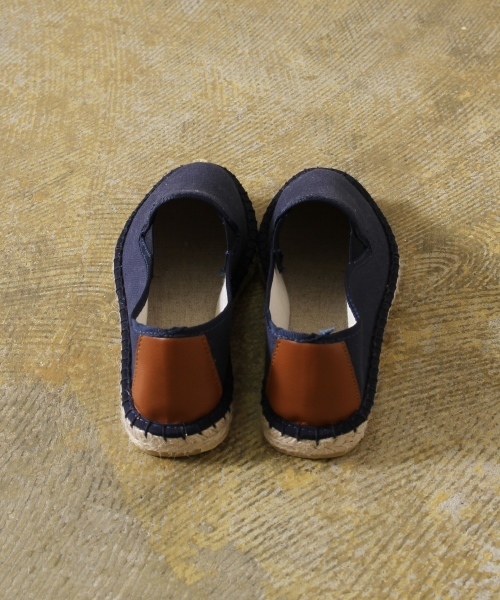 coen（コーエン）の「キャンバスフラットエスパドリーユ（サンダル・レディース・ナチュラル/ケリー/ネイビー/レッド・SMALL/MEDIUM/LARGE）」の7枚目の写真