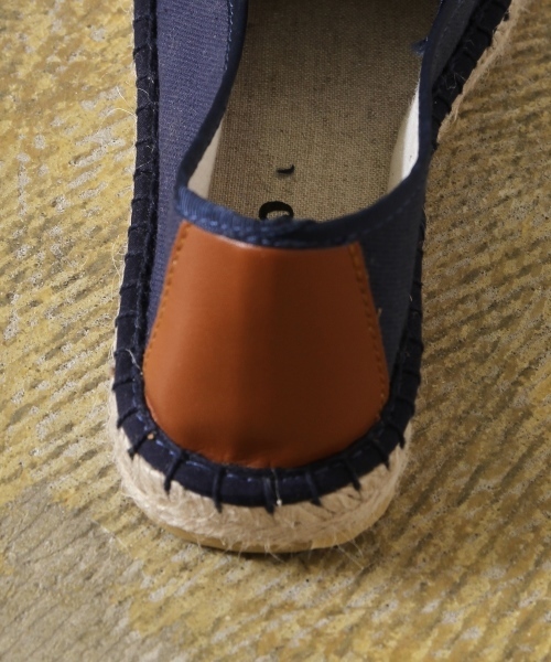 coen（コーエン）の「キャンバスフラットエスパドリーユ（サンダル・レディース・ナチュラル/ケリー/ネイビー/レッド・SMALL/MEDIUM/LARGE）」の8枚目の写真
