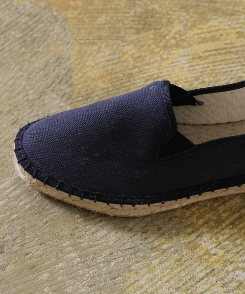 coen（コーエン）の「キャンバスフラットエスパドリーユ（サンダル・レディース・ナチュラル/ケリー/ネイビー/レッド・SMALL/MEDIUM/LARGE）」の9枚目の写真