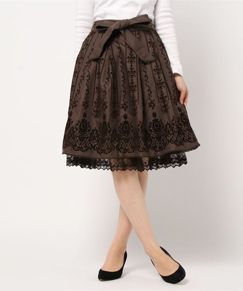 axes femme（アクシーズファム）の「リボン付フロッキーPTSK