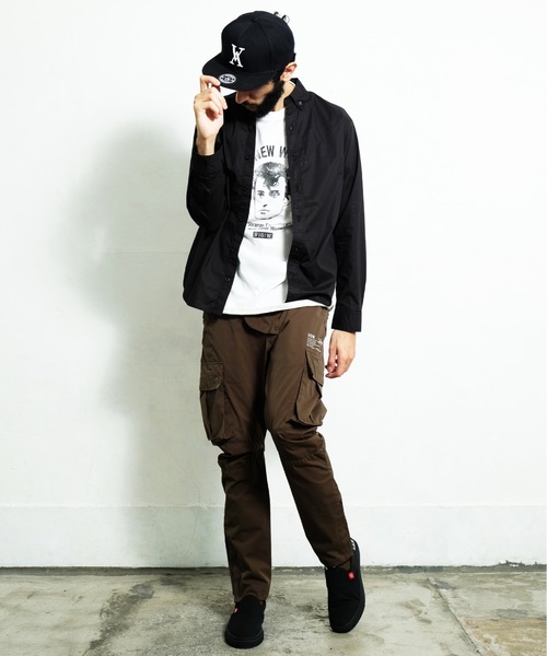 VIRGOwearworks（ヴァルゴウェアワークス）の「VG LOGO CAP [CLASSIC LINE]（キャップ・メンズ・ブラック・FREE）」の4枚目の写真
