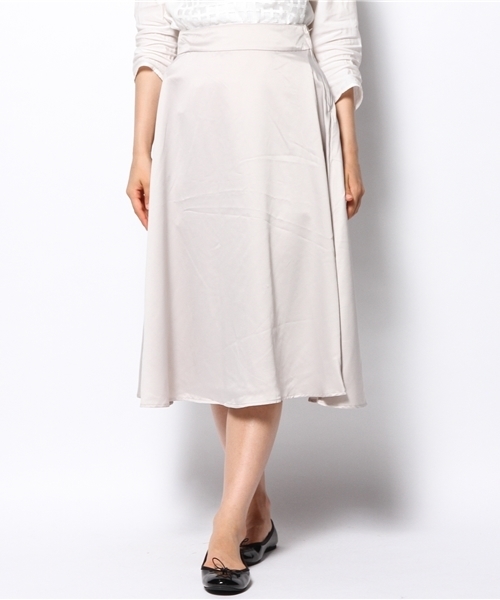 Kastane（カスタネ）の「【Kastane】サスペ付きスカート（スカート・レディース・ネイビー/オフホワイト/ライトグレー・FREE）」の9枚目の写真