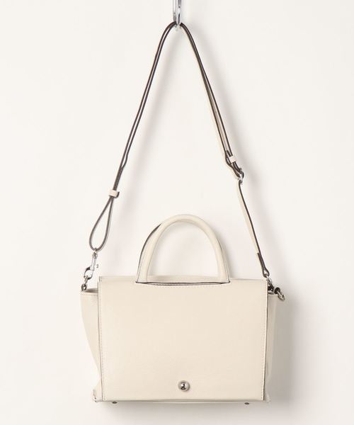 PotioR(ポティオール)の「【PotioR】ひとつボタンバッグ(ハンドバッグ・レディース・ベージュ/ネイビー/ピンク/アイボリー・FREE)」の13枚目の写真