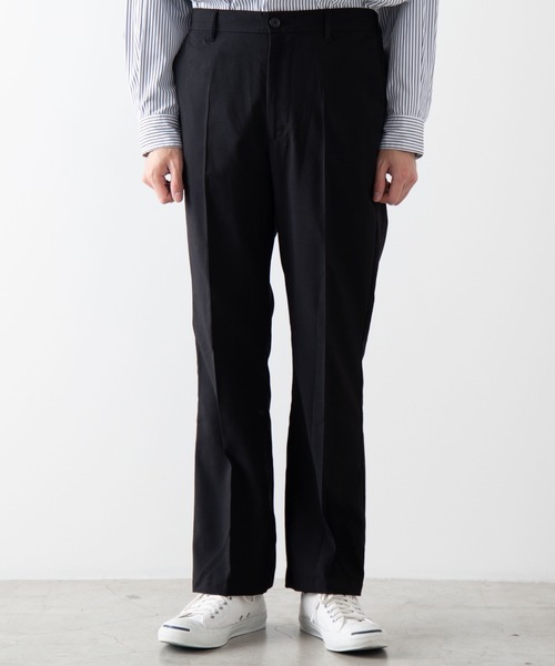 WEGO（ウィゴー）の「WEGO/【セットアップ対応商品】TRセンタープレススラックス（スラックス・メンズ・ブラック/ピンク・MEDIUM/LARGE）」の6枚目の写真