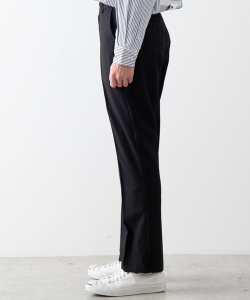 WEGO（ウィゴー）の「WEGO/【セットアップ対応商品】TRセンタープレススラックス（スラックス・メンズ・ブラック/ピンク・MEDIUM/LARGE）」の17枚目の写真