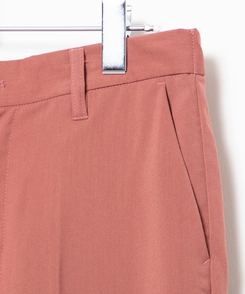 WEGO（ウィゴー）の「WEGO/【セットアップ対応商品】TRセンタープレススラックス（スラックス・メンズ・ブラック/ピンク・MEDIUM/LARGE）」の15枚目の写真