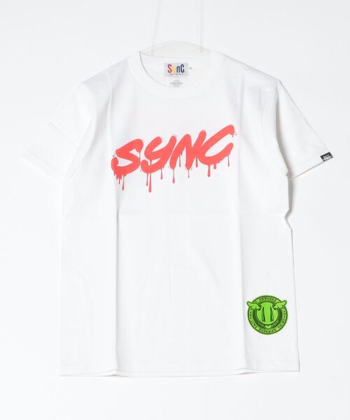 Sync.(スィンク)の「Sync. 【D*FACE】TEE "DEATH SPRAY"(Tシャツ/カットソー・メンズ・ホワイト/ブラック/アッシュグレー/ネイビー・MEDIUM/SMALL/LARGE/X-LARGE)」の2枚目の写真