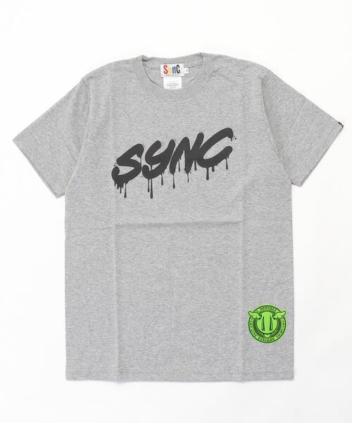Sync.(スィンク)の「Sync. 【D*FACE】TEE "DEATH SPRAY"(Tシャツ/カットソー・メンズ・ホワイト/ブラック/アッシュグレー/ネイビー・MEDIUM/SMALL/LARGE/X-LARGE)」の1枚目の写真