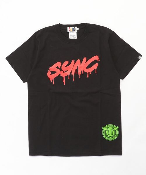 Sync.(スィンク)の「Sync. 【D*FACE】TEE "DEATH SPRAY"(Tシャツ/カットソー・メンズ・ホワイト/ブラック/アッシュグレー/ネイビー・MEDIUM/SMALL/LARGE/X-LARGE)」の3枚目の写真