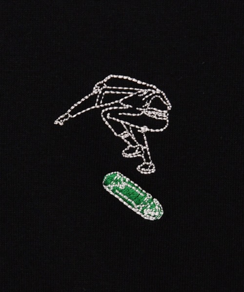 kutir（クティール）の「スケボープリントロンT（Tシャツ/カットソー・メンズ・ホワイト/ブラック/ホワイト系その他/ブラック系その他/ベージュ系その他/グレイッシュベージュ・MEDIUM/LARGE）」の14枚目の写真