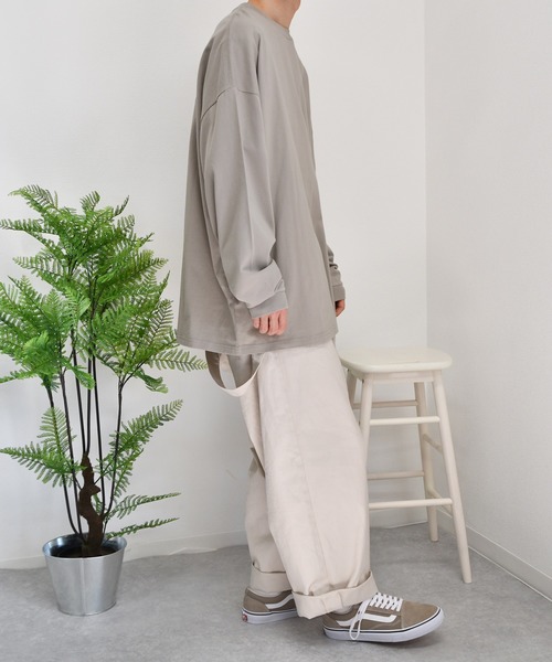 kutir（クティール）の「スケボープリントロンT（Tシャツ/カットソー・メンズ・ホワイト/ブラック/ホワイト系その他/ブラック系その他/ベージュ系その他/グレイッシュベージュ・MEDIUM/LARGE）」の10枚目の写真