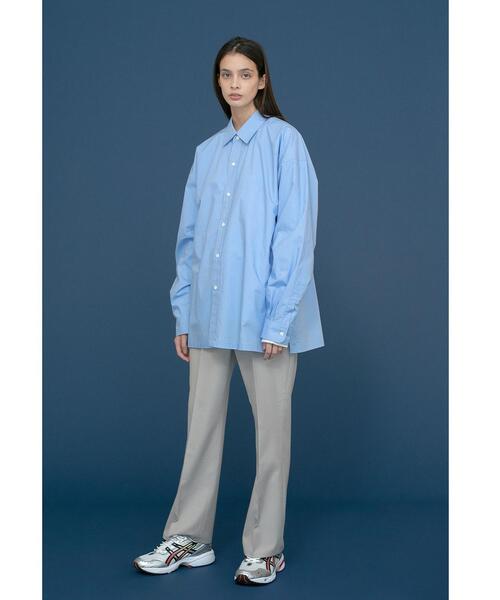 MONKEY TIME(モンキータイム)の「<monkey time> TYPE WRITER LONG REG/ロングシャツ(シャツ/ブラウス・メンズ・ライトブルー/ブラック・X-LARGE/LARGE/SMALL/MEDIUM)」の8枚目の写真