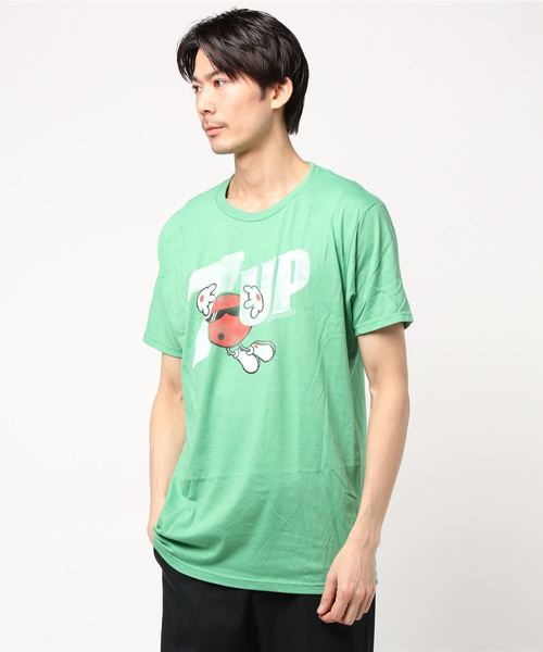 Trau&Loevner（トラウアンドローブナー）の「【Trau & Loevner / トラウアンドローブナー】VINTAGE COMPANY LOGO TEE（Tシャツ/カットソー・メンズ・グリーン系その他/レッド系その他2/グリーン/ホワイト系その他/グリーン系その他2/レッド系その他・L/XL/M/S）」の3枚目の写真