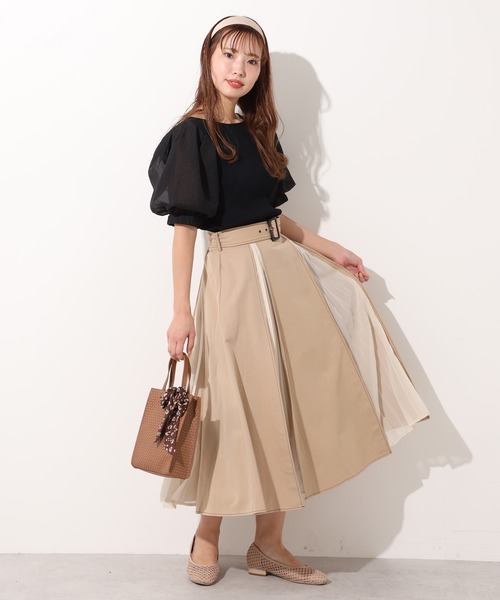 one after another NICE CLAUP（ワンアフターアナザーナイスクラップ）の「リボン付き合皮編みミニショルダーバッグ（ショルダーバッグ・レディース・オフホワイト/ブラウン/ベージュ・FREE）」の19枚目の写真