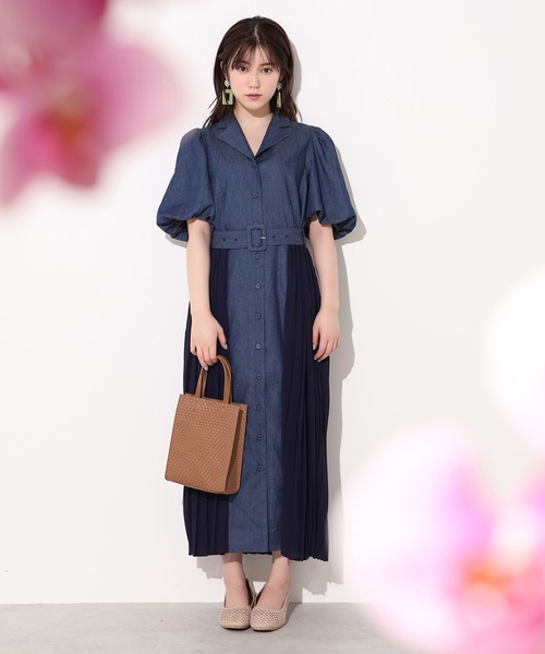 one after another NICE CLAUP（ワンアフターアナザーナイスクラップ）の「リボン付き合皮編みミニショルダーバッグ（ショルダーバッグ・レディース・オフホワイト/ブラウン/ベージュ・FREE）」の21枚目の写真