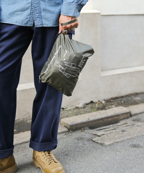 正規激安即納 Waiper Inc ワイパーインク のファッション リップストップ レインコート ポンチョ 約250g レインポンチョ レインコート ポンチョ タクティカル ファッション雑貨 パッカブル パッカブル レインコート ポンチョ