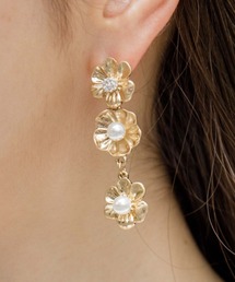 サマーフラワーズピアス