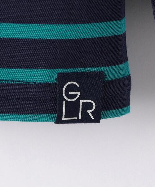 green label relaxing（グリーンレーベルリラクシング）の「【キッズ】ボーダーボートネックプルオーバー（Tシャツ/カットソー・キッズ・オフホワイト/ネイビー/ベージュ/ライム・115/95/135/125/105）」の10枚目の写真