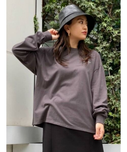 MURUA（ムルーア）の「シンセティックレザーバケットハット（ハット・レディース・ブラック/ベージュ・FREE）」の18枚目の写真