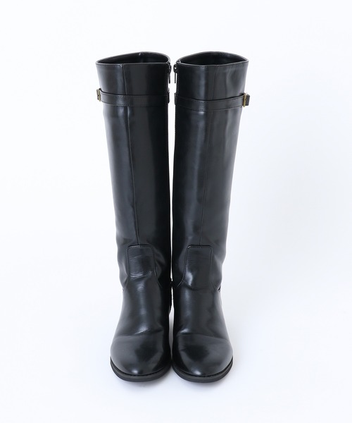 one after another NICE CLAUP（ワンアフターアナザーナイスクラップ）の「ジョッキーロングブーツ（ブーツ・レディース・ブラック/ダークブラウン/キャメル・SMALL/MEDIUM/LARGE）」の21枚目の写真