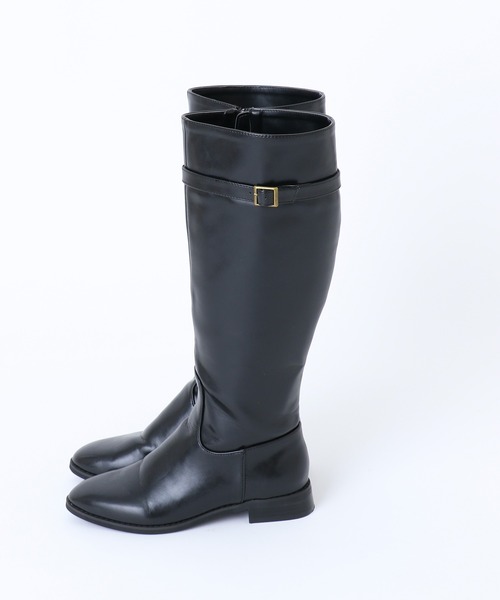 one after another NICE CLAUP（ワンアフターアナザーナイスクラップ）の「ジョッキーロングブーツ（ブーツ・レディース・ブラック/ダークブラウン/キャメル・SMALL/MEDIUM/LARGE）」の7枚目の写真