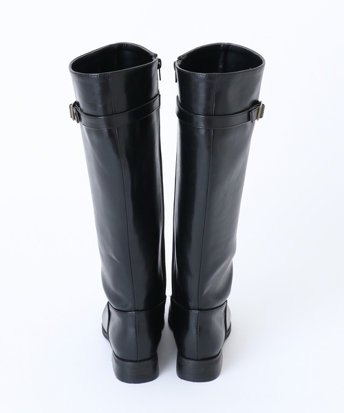 one after another NICE CLAUP（ワンアフターアナザーナイスクラップ）の「ジョッキーロングブーツ（ブーツ・レディース・ブラック/ダークブラウン/キャメル・SMALL/MEDIUM/LARGE）」の9枚目の写真