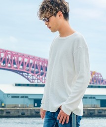 FRUIT OF THE LOOM | 【FRUIT OF THE LOOM】長袖ワッフルTシャツ　14665900(Tシャツ/カットソー)