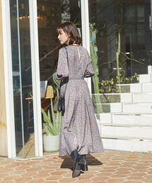 Rouge vif Anna | 《新色登場》バックカシュールワンピース(ワンピース)