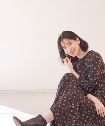 Rouge Vif La Cle ルージュ ヴィフ ラクレのワンピース ドレス 花柄 ボタニカル柄 通販 Zozotown