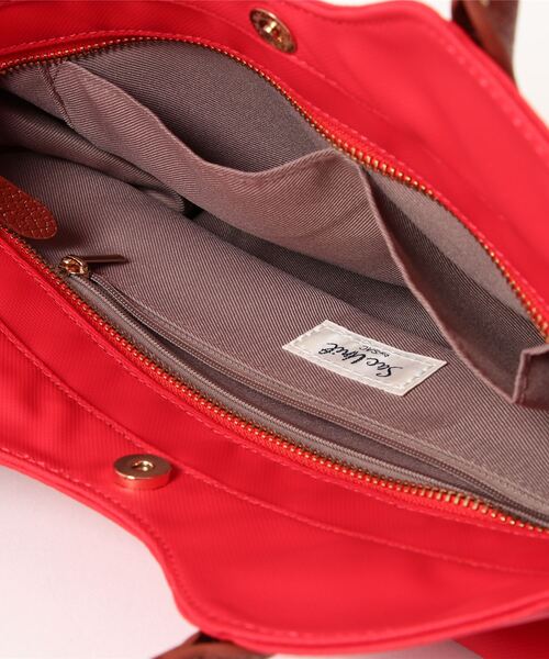 SAC（サック）の「ラバーコーティング素材トートバッグ  SAC unit（トートバッグ・レディース・ベージュ/ネイビー/グレー/レッド・FREE）」の10枚目の写真