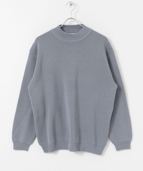 URBAN RESEARCH(アーバンリサーチ)の「C/ACミラノリブモックネックニット(ニット/セーター・メンズ・ブラウン/ミント/グレー系その他/ベージュ系その他・MEDIUM/LARGE)」の18枚目の写真