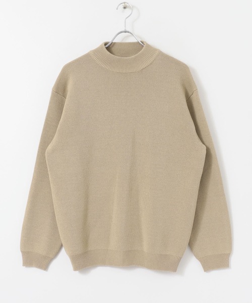 URBAN RESEARCH(アーバンリサーチ)の「C/ACミラノリブモックネックニット(ニット/セーター・メンズ・ブラウン/ミント/グレー系その他/ベージュ系その他・MEDIUM/LARGE)」の20枚目の写真